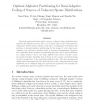 Optimal Alphabet Partitioning for Semi-Adaptive Coding of Sources of Unknown Sparse Distributions