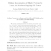 Optimal approximation of elliptic problems by linear and nonlinear mappings III: Frames