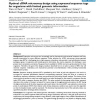 Optimal cDNA microarray design using expressed sequence tags for organisms with limited genomic information