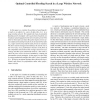 Optimal Controlled Flooding Search in a Large Wireless Network