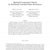 Optimal Cooperative Search in Fractional Cascaded Data Structures