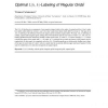 Optimal L(h, k)-Labeling of Regular Grids