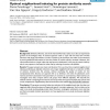 Optimal neighborhood indexing for protein similarity search