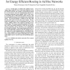 Optimal Rate Allocation and Traffic Splits for Energy Efficient Routing in Ad Hoc Networks