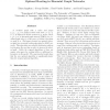Optimal Routing in Binomial Graph Networks
