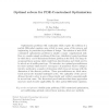 Optimal Solvers for PDE-Constrained Optimization