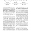 Optimal transmission strategies for channel capture mitigation in Cognitive Radio Networks