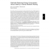 Optimally balancing energy consumption versus latency in sensor network routing
