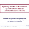 Optimizing Flow-based Modularization by Iterative Centroid Search in Protein Interaction Networks