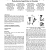 Optimizing of NC tool paths for five-axis milling using evolutionary algorithms on wavelets