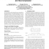Optimizing sparse matrix-vector multiplication using index and value compression