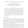 Order in Space: A General Formalism for Spatial Reasoning