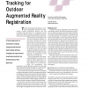 Orientation Tracking for Outdoor Augmented Reality Registration