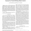 Output Regulation of Perturbed Nonlinear Systems by Nested Sliding Mode Control