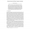 Overlay Networks with Linear Capacity Constraints