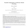 Parallel Assignments in Software Model Checking