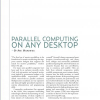 Parallel computing on any desktop