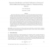 Parameter identification and model verification in systems of partial differential equations applied to transdermal drug deliver