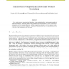 Parameterized Complexity and Biopolymer Sequence Comparison