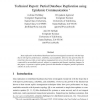 Partial Database Replication using Epidemic Communication