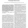 Partial Functional Manipulation Based Wirelength Minimization