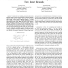 Partial side information problem: Equivalence of two inner bounds