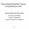 Pattern Based Workflow Design Using Reference Nets