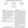 Patterns and statistical analysis for understanding reduced resource computing