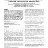 Patterns of usage in an enterprise file-sharing service: publicizing, discovering, and telling the news