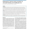 PeakAnalyzer: Genome-wide annotation of chromatin binding and modification loci