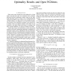 Peer-to-peer live streaming: Optimality results and open problems