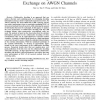 Performance analysis for collaborative decoding with least-reliable-bits exchange on AWGN channels