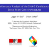 Performance Analysis of the SHA-3 Candidates on Exotic Multi-core Architectures