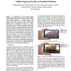 Performance characterization and optimization of mobile augmented reality on handheld platforms