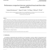 Performance comparison between statistical-based and direct data domain STAPs