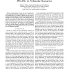 Performance Evaluation of IEEE 802.11-based WLANs in Vehicular Scenarios