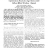 Performance Evaluation of Joint FEC and ARQ Optimization Heuristic Algorithms under Gilbert-Elliot Wireless Channel