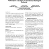 Performance evaluation of open-source multiagent platforms