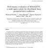 Performance evaluation of SDIAGENT, a multi-agent system for distributed fuzzy geospatial data conflation