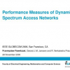 Performance Measures of Dynamic Spectrum Access Networks