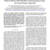 Performance of a Delay-Tolerant Protocol over Point-to-Point LEO-Satellite Communication Links: An Experimental Approach