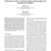 Performance study of common image steganography and steganalysis techniques