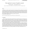 Pest regulation by means of impulsive controls