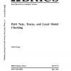 Petri Nets, Traces, and Local Model Checking