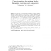 Phase transition for Parking blocks, Brownian excursion and coalescence