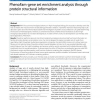 PhenoFam-gene set enrichment analysis through protein structural information