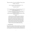 Phenomenology of Reaction-diffusion Binary-State Cellular Automata