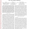 Physical Layer Differential Network Coding for Two-Way Relay Channels