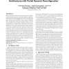 Physically-aware HW-SW partitioning for reconfigurable architectures with partial dynamic reconfiguration