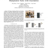 Planning and Control of Meso-scale Manipulation Tasks with Uncertainties